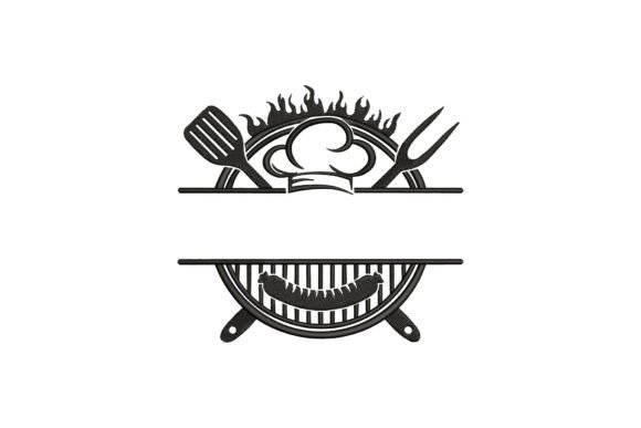 Barbecue Monogram: A Charming Addition for Craft Fair Goods