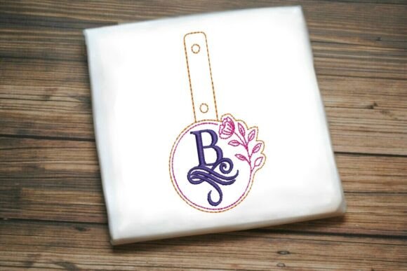 Floral Monogram Keychain B ITH: A Designer’s In-Depth Review