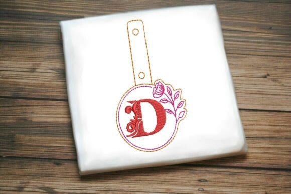 Floral Monogram Keychain D ITH: A Seller’s Review