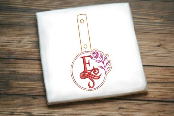 Floral Monogram Keychain E ITH: A Designer’s Review for Apparel Projects