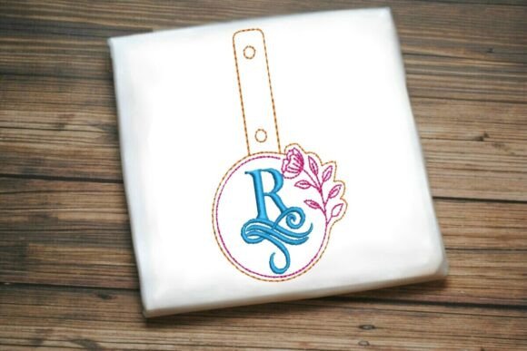 Floral Monogram Keychain R ITH: A Designer’s Review for Custom Gifts