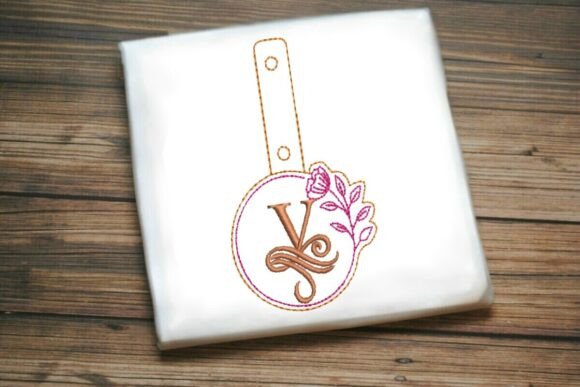 Floral Monogram Keychain V ITH: A Seasonal Embroidery Designer’s Review