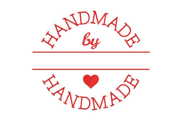 Handmade Love Monogram: A Thoughtful Touch for Personalized Embroidery Projects