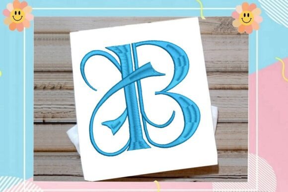 Initial B Elegant Vintage Monogram: A Craft Fair Designer’s Review