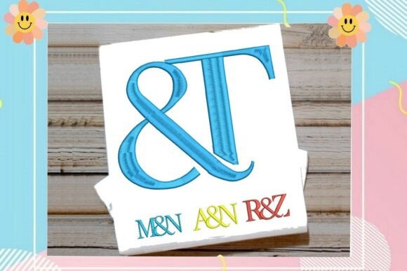 Interlocking Ampersand Letter T Monogram