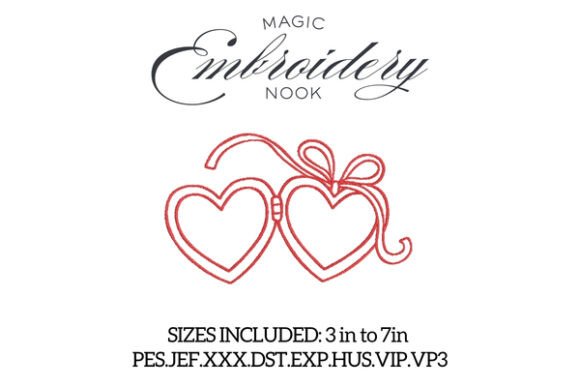 Locket Monogram: A Valentine’s Day Gem for Embroidery Sellers