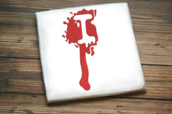Paint Splash Uppercase Monogram I: A Designer’s Review for Boutique Sweatshirt Embellishment