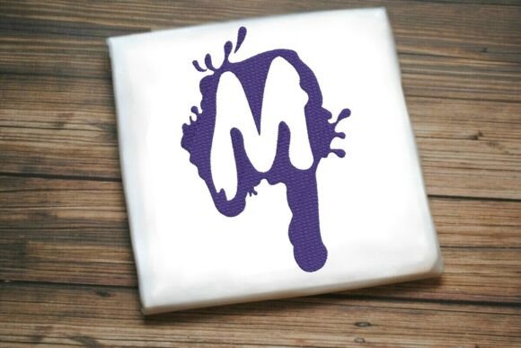 Paint Splash Uppercase Monogram M: A Designer’s Review for Custom Gift Makers