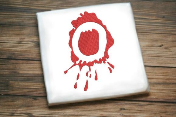 Paint Splash Uppercase Monogram O Review for Holiday Embroidery